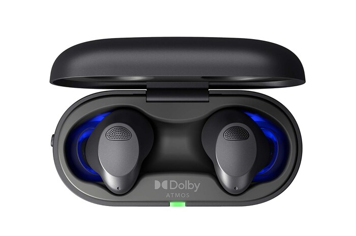 LG TONE Free T90S - Dolby Atmos Wireless Bluetooth Earbuds with Plug & Wireless Connection, TONE-T90S