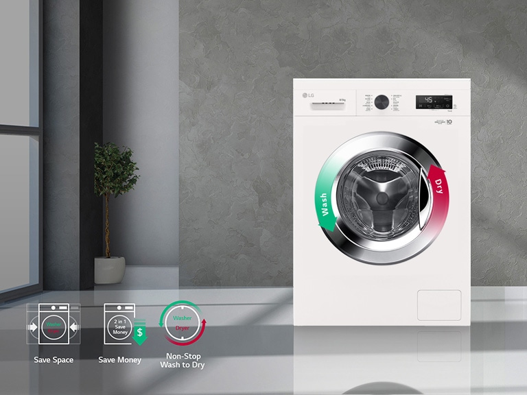 Washer and Dryer in one