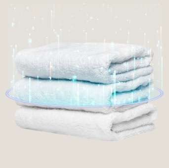 Detecting the fabrics with LG's AI technology	