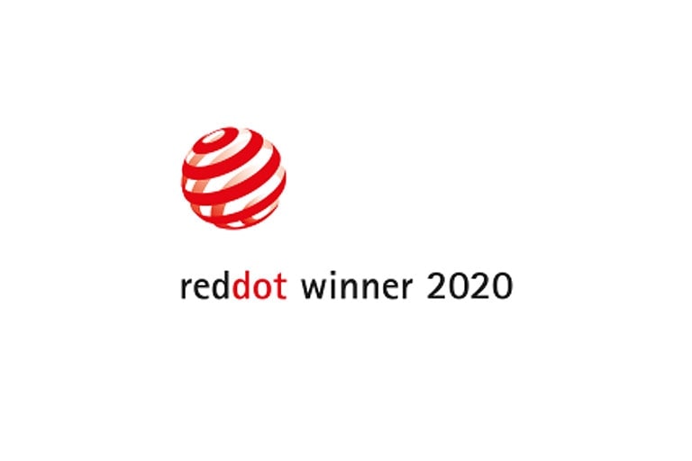 The mark of Red Dot Design Award LG OLED TV 65WX