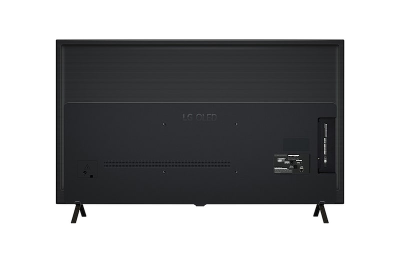 Rear view of LG OLED TV, OLED B4E