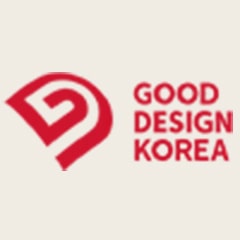 There is a logo of GOOD DESIGN KOREA.
