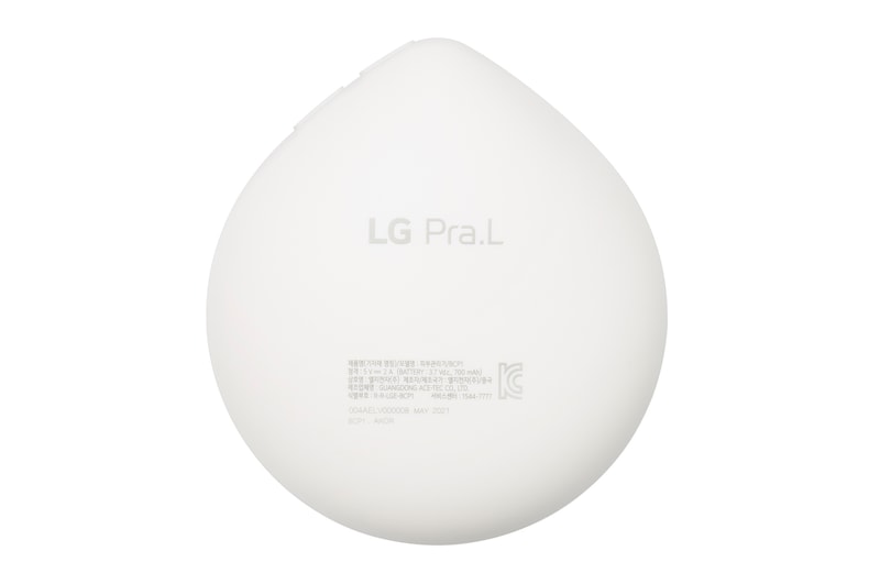 Rear view of LG Pra.L WashPop BCP2A