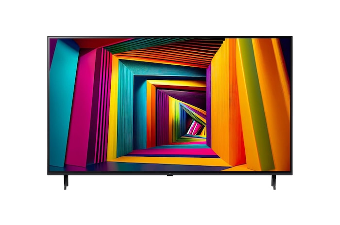 Front view of LG UHD TV, UT90