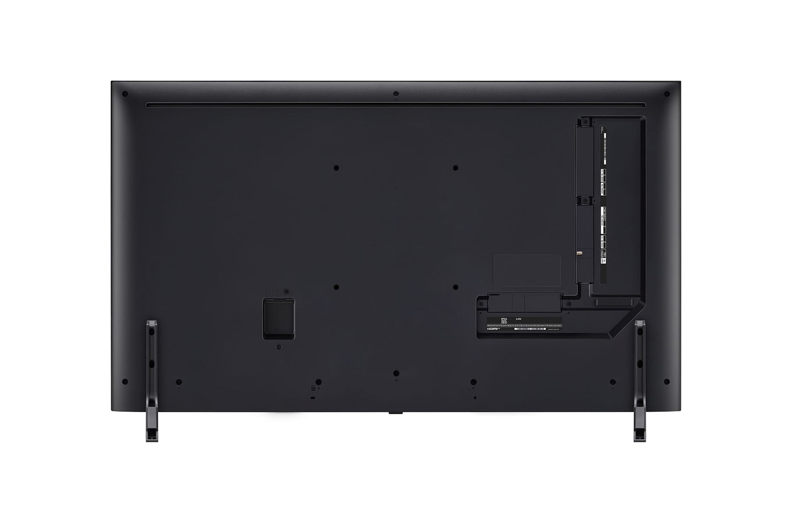 Rear view of LG UHD TV, UT90