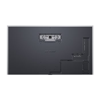 Rear view of LG OLED evo AI G5 4K Smart TV.
