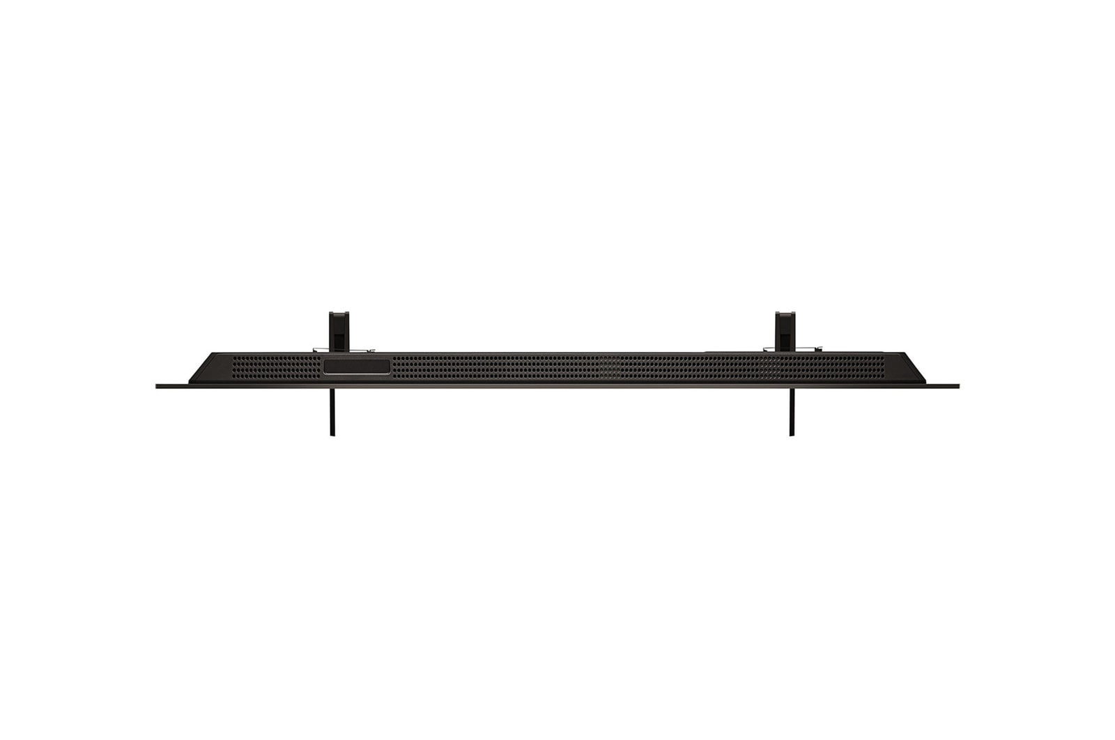 Angled view of LG OLED evo TV, OLED C4 from above