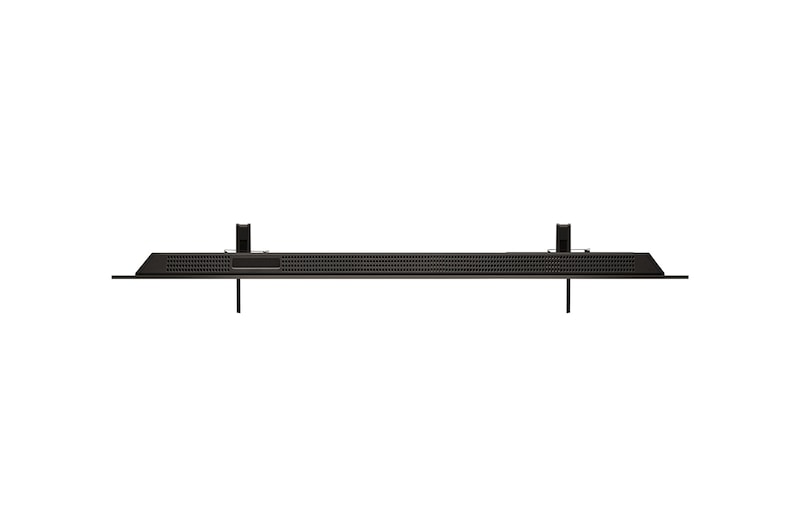 Angled view of LG OLED evo TV, OLED C4 from above