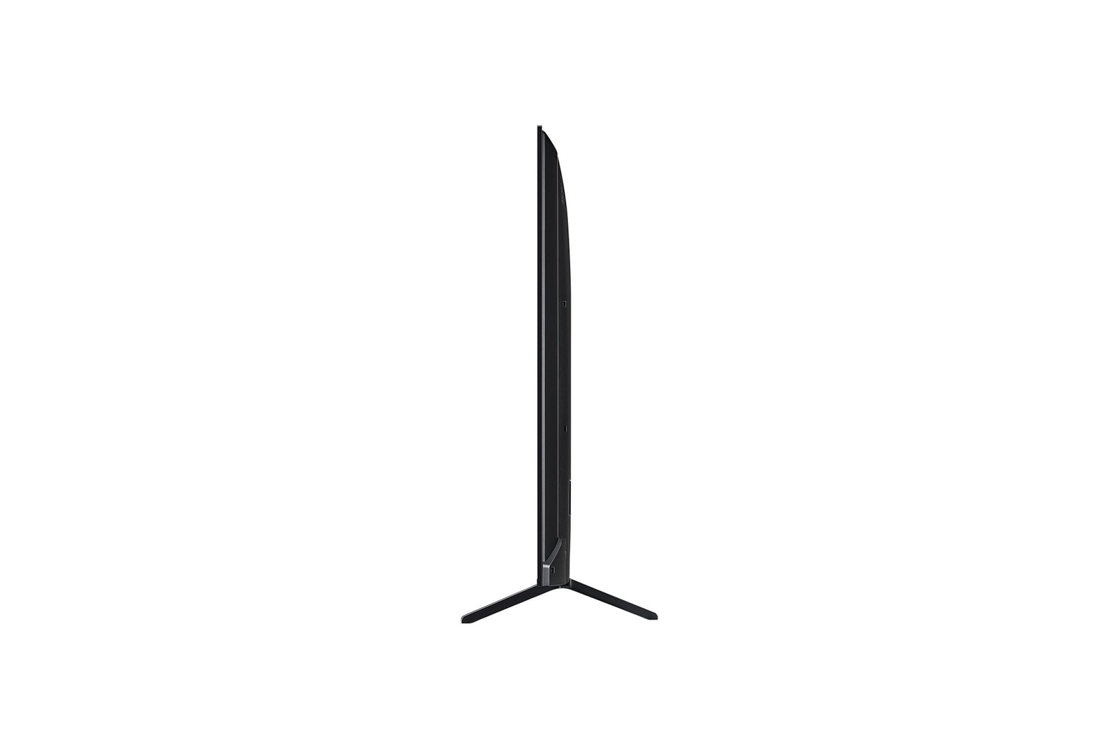 Left-facing side view of LG QNED evo QNED92 TV.
