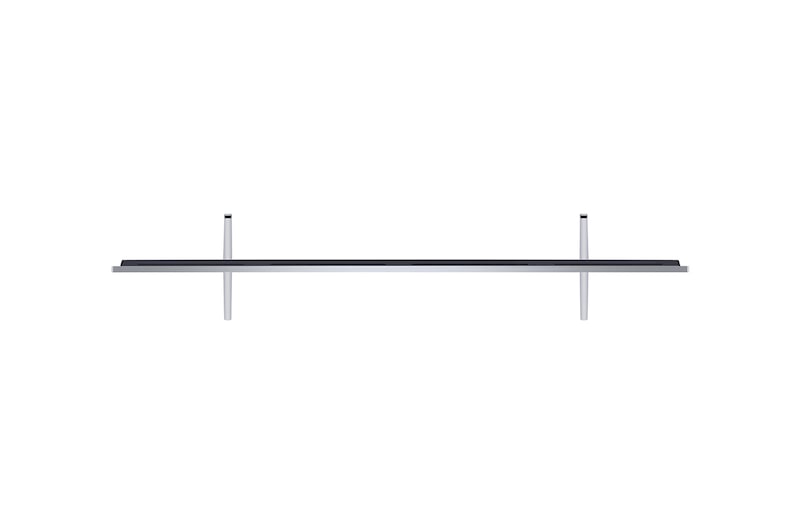 Rear view of LG OLED M4 on the stand