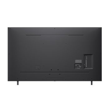 Rear view of LG NanoCell NANO80 TV.