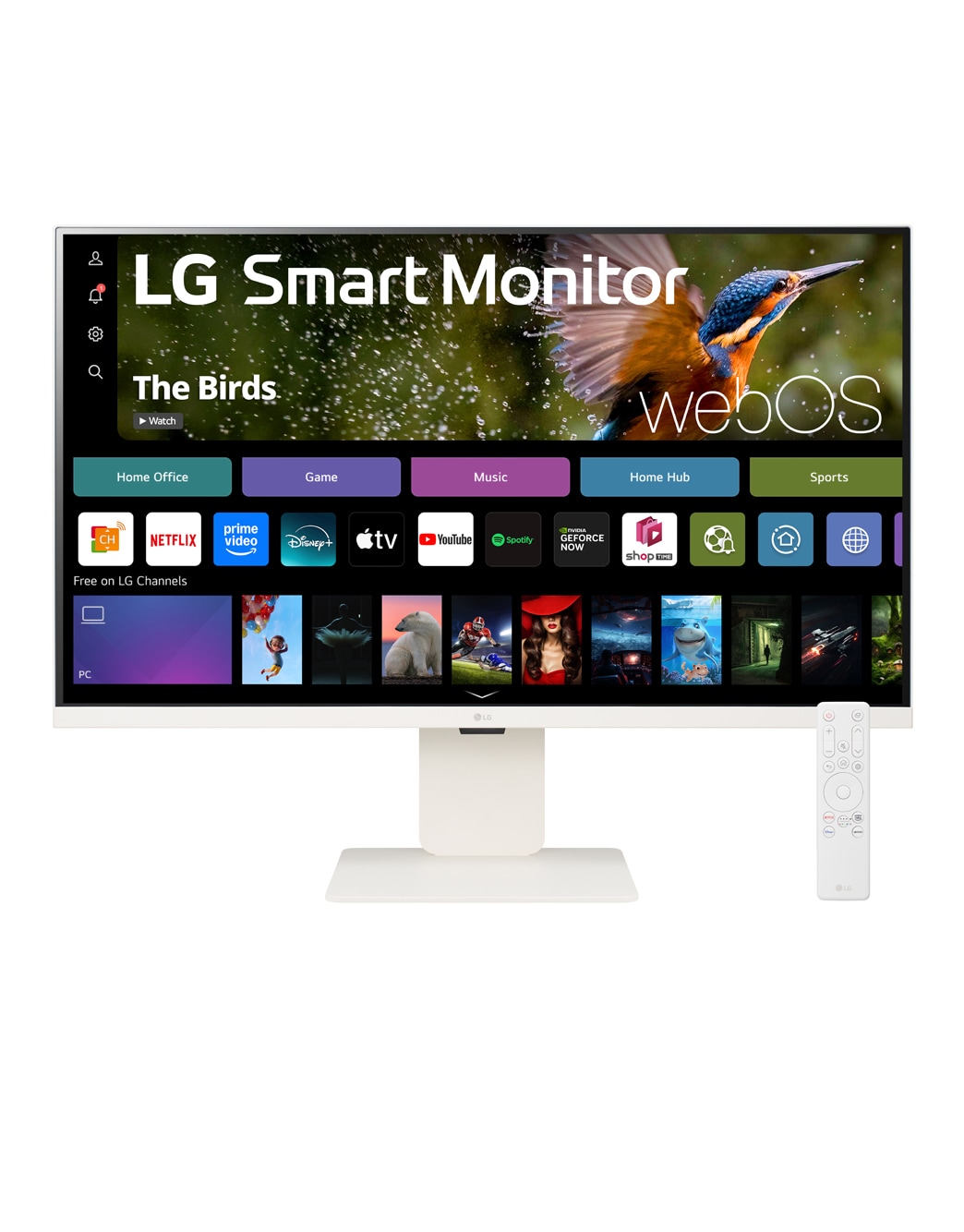 美品 4k UHD IPS LG スマートモニター　32SR83U-W 32” 4K UHD IPS Smart Monitor with webOS - 32SR83U-W | LG HK_EN