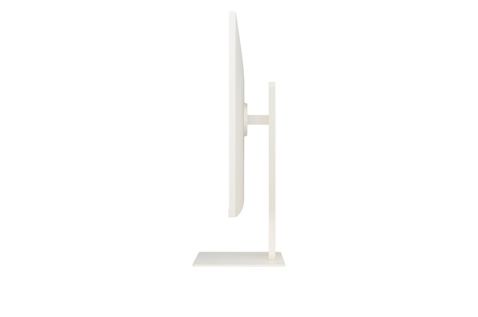 +15 degree side view of LG  Smart Monitor 32SR83U-W