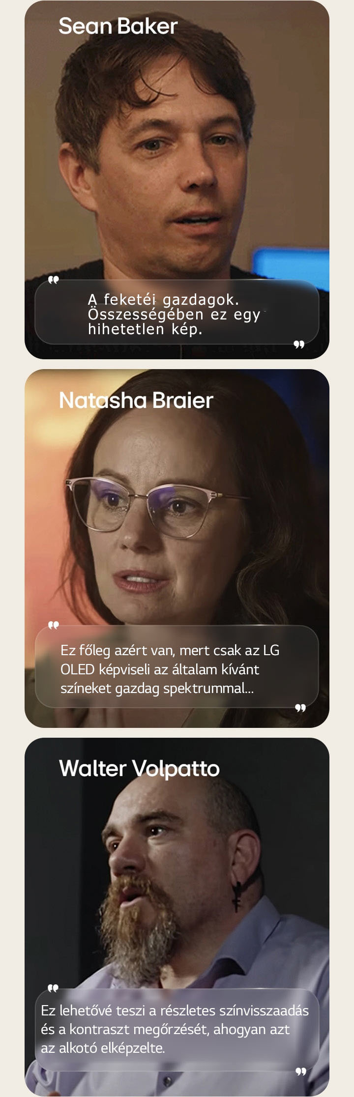 Interjú Sean Baker rendezővel, Natasha Braier filmkészítőve és Walter Volpatto filmkészítővel.