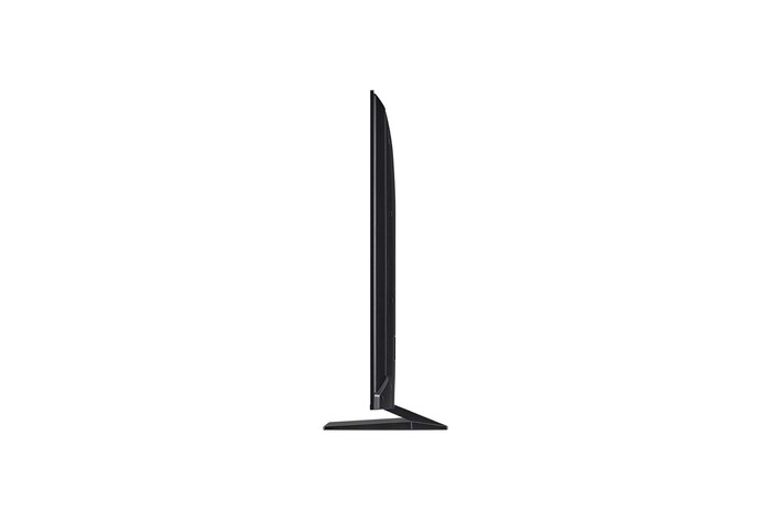 LG QNED evo AI QNED93 4K Smart TV oldalnézete
