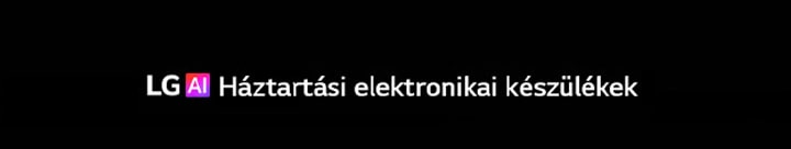 LG AI Háztartási elektronikai készülékek logó színátmenetes AI szöveggel