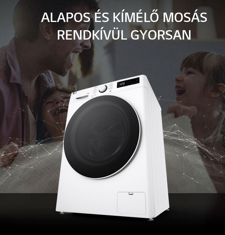 ALAPOS ÉS KÍMÉLŐ MOSÁS RENDKÍVÜL GYORSAN