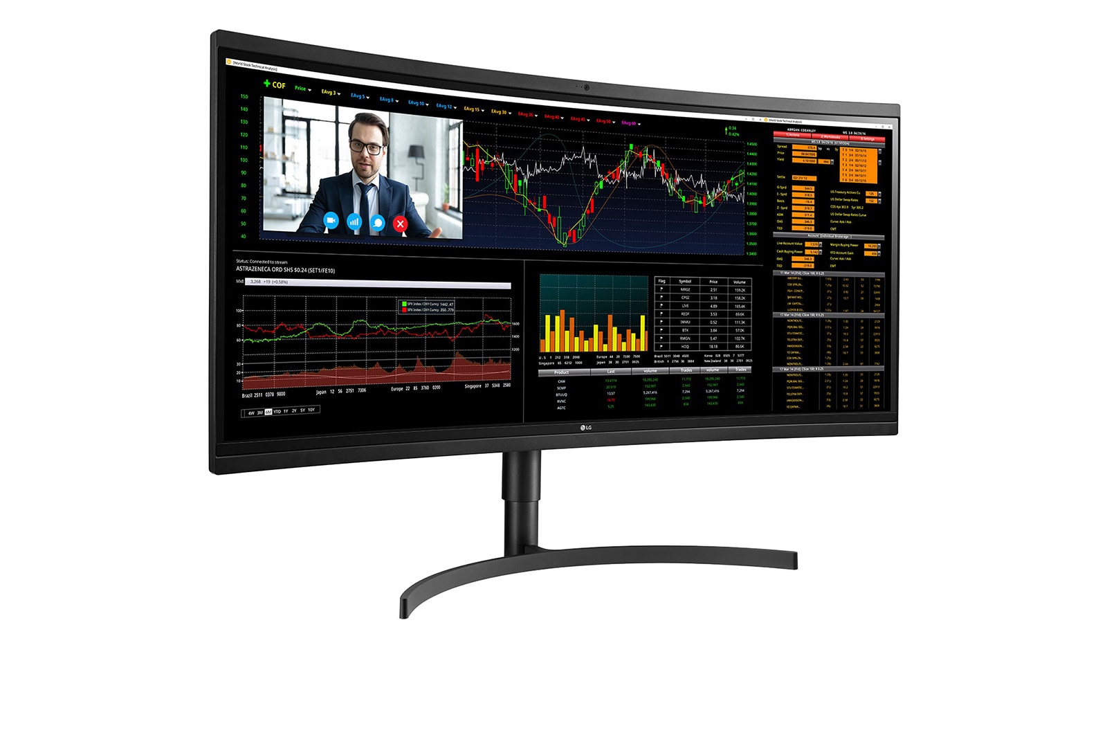 LG 37,5" méretű 21:9 képarányú QHD UltraWide™ All-in-One Thin Client , 38CL950N-1C
