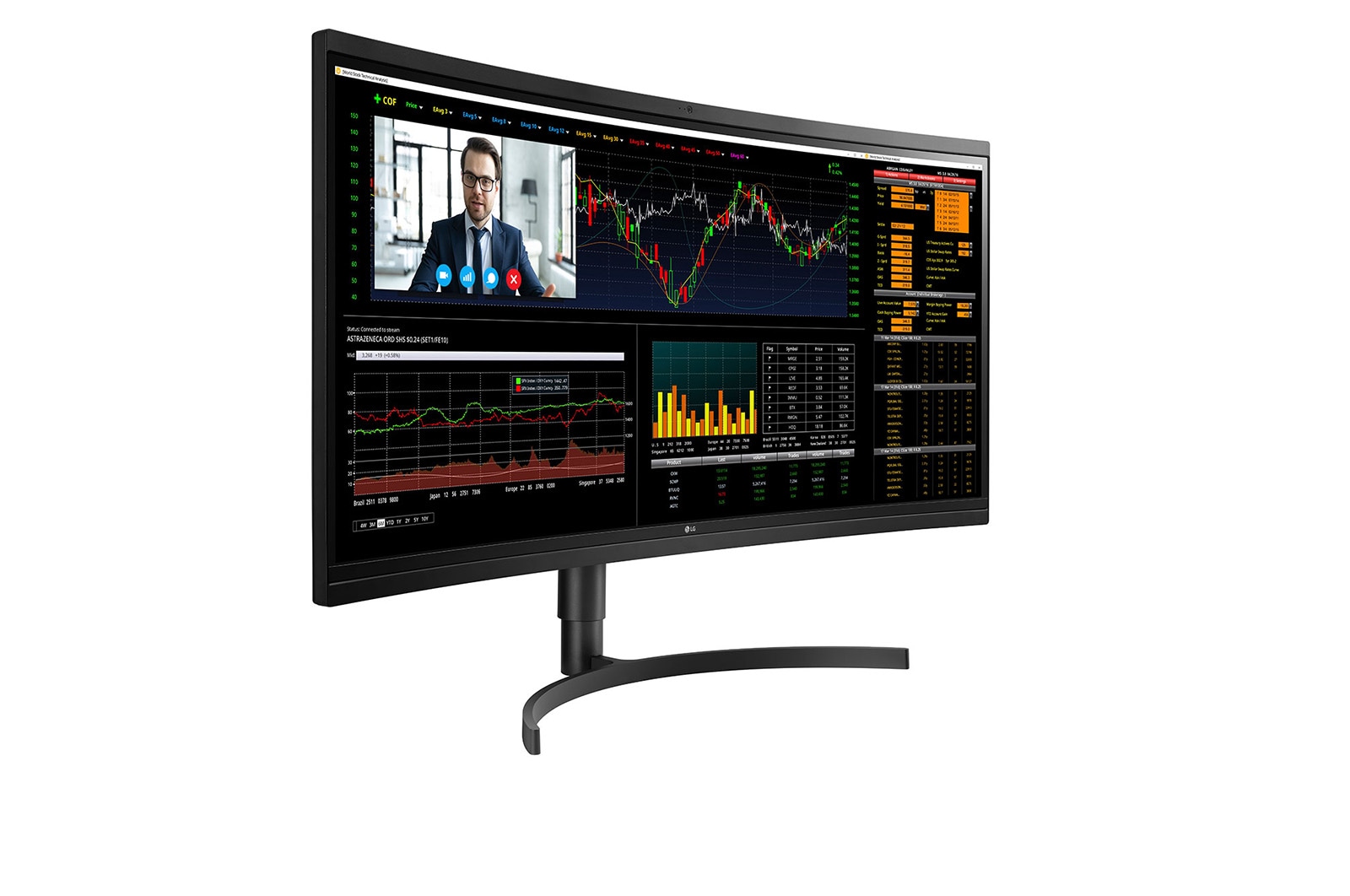 LG 37,5" méretű 21:9 képarányú QHD UltraWide™ All-in-One Thin Client , 38CL950N-1C