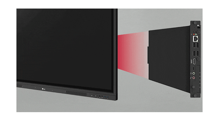 LG CreateBoard - OPS slot