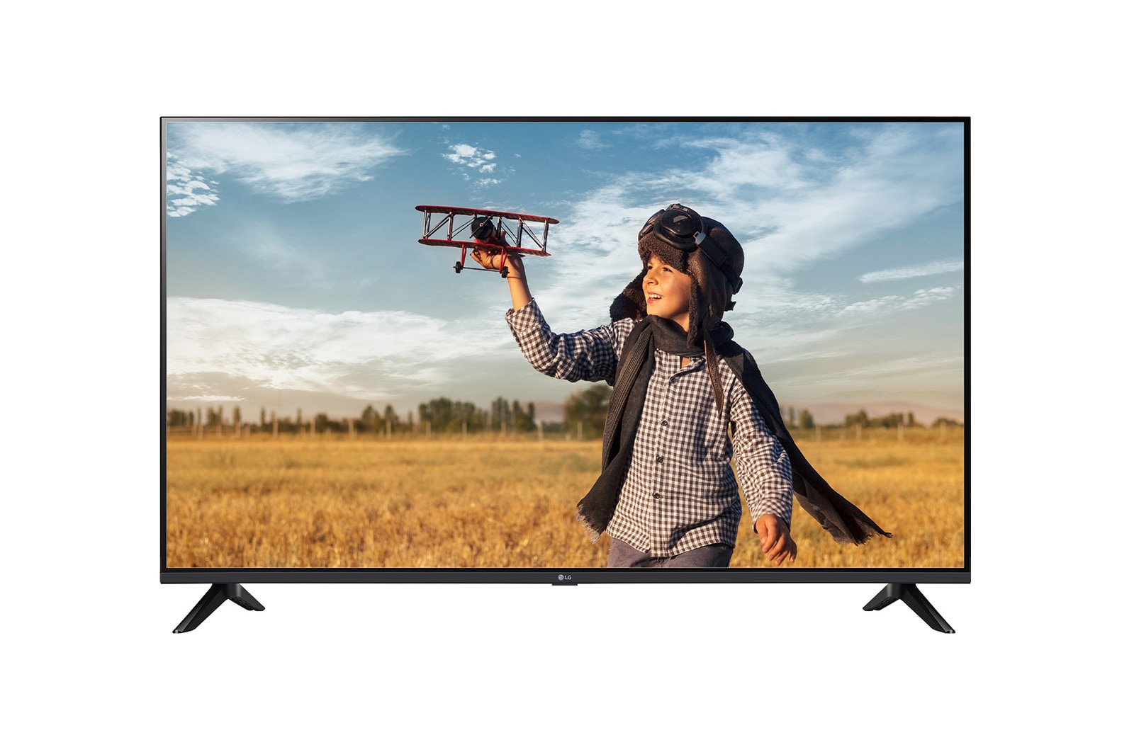 Front view of 50 colos LG 4K UHD Smart TV 50AU731C0LA