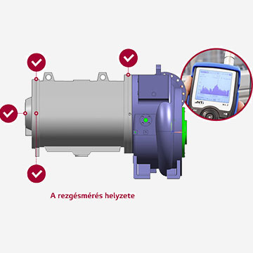 Folyadékhűtő alkatrészei fehér háttérrel, egy táblagép képernyője tűnik fel a jobb oldalon.