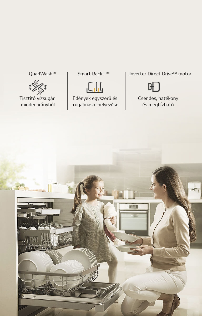 Miért LG mosogatógépet válasszon?