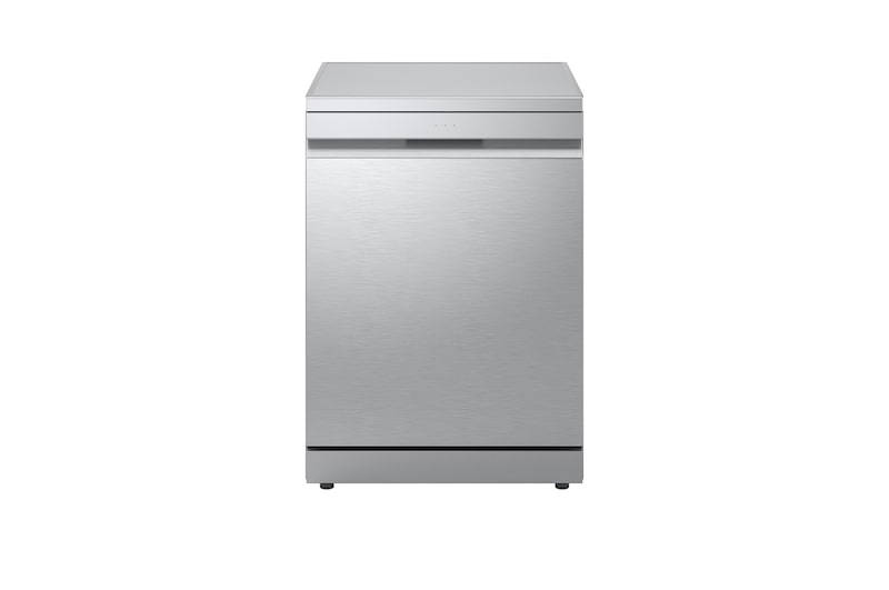 LG QuadWash™ gőzös mosogatógép TrueSteam™ technológiával, Automatikus ajtónyitás, 14 teríték, ThinQ™ WiFi funkció, DF375HVS