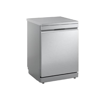 LG QuadWash™ gőzös mosogatógép TrueSteam™ technológiával, Automatikus ajtónyitás, 14 teríték, ThinQ™ WiFi funkció, DF375HVS