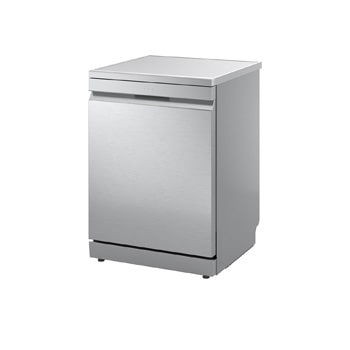 LG QuadWash™ gőzös mosogatógép TrueSteam™ technológiával, Automatikus ajtónyitás, 14 teríték, ThinQ™ WiFi funkció, DF375HVS