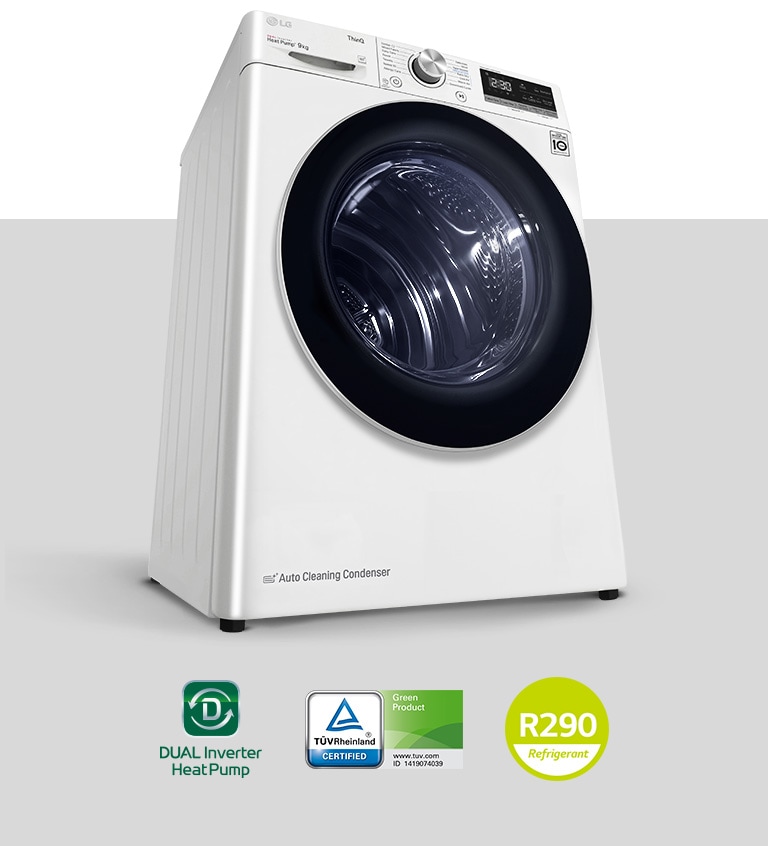 DUAL Inverter Hőszivattyús szárítógép