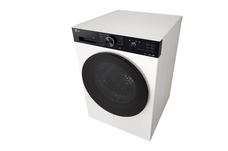 9 kg, Eco Hybrid™ DUAL Inverter Hőszivattyús szárítógép, Automatikus kondenzátortisztítás és ThinQ™ WiFi funkció
