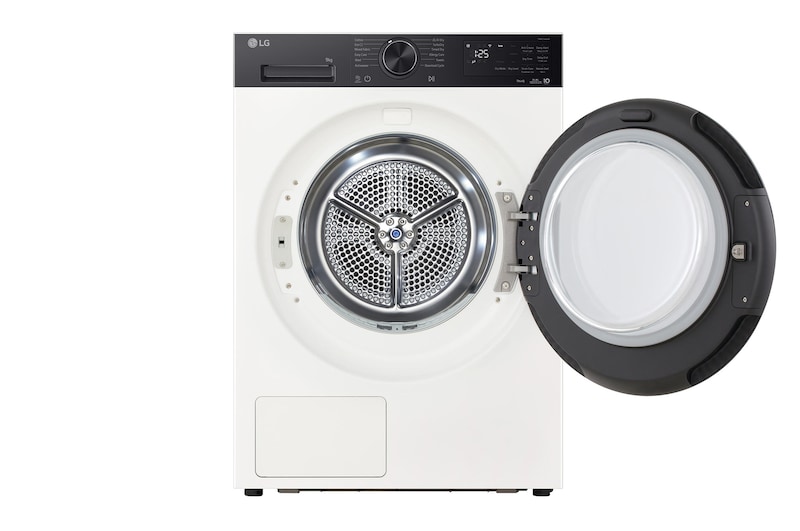 RHX5009THB, Dual Inverter szárítógép, elölnézet nyitott ajtóval
