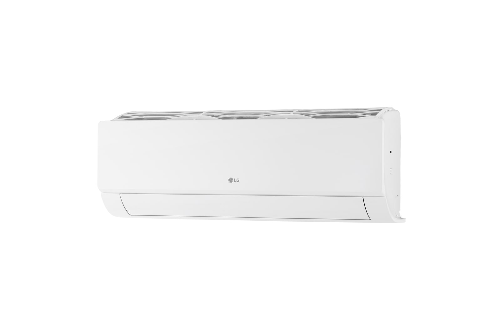 LG Libero Smart Dualcool Monosplit légkondicionáló bal oldali nézete.