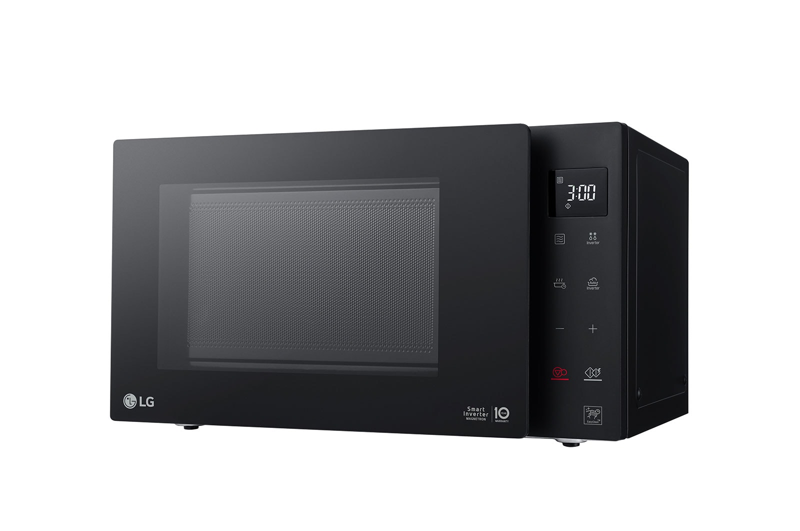 LG 23L mikrohullámú sütő, Smart Inverter technológia, Easy Clean belső bevonat, MS2336GIB