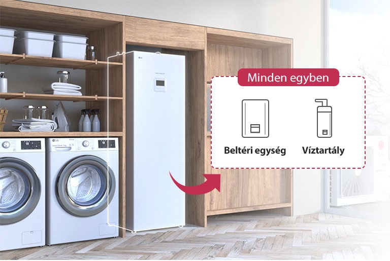 Takarítson meg helyet az integrált megoldással