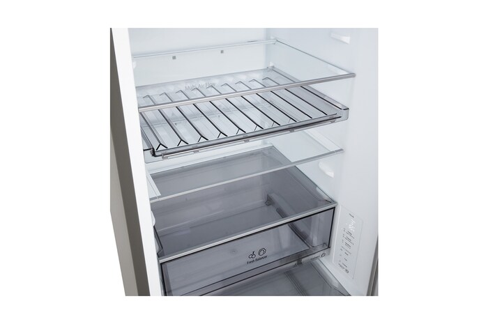 Alulfagyasztós hűtőszekrény, DoorCooling+™ és ThinQ™ technológia, 333L kapacitás