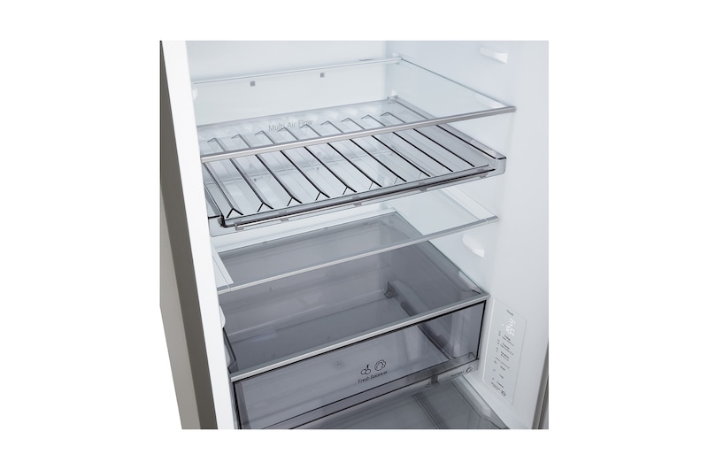 Alulfagyasztós hűtőszekrény, DoorCooling+™ és ThinQ™ technológia, 333L kapacitás