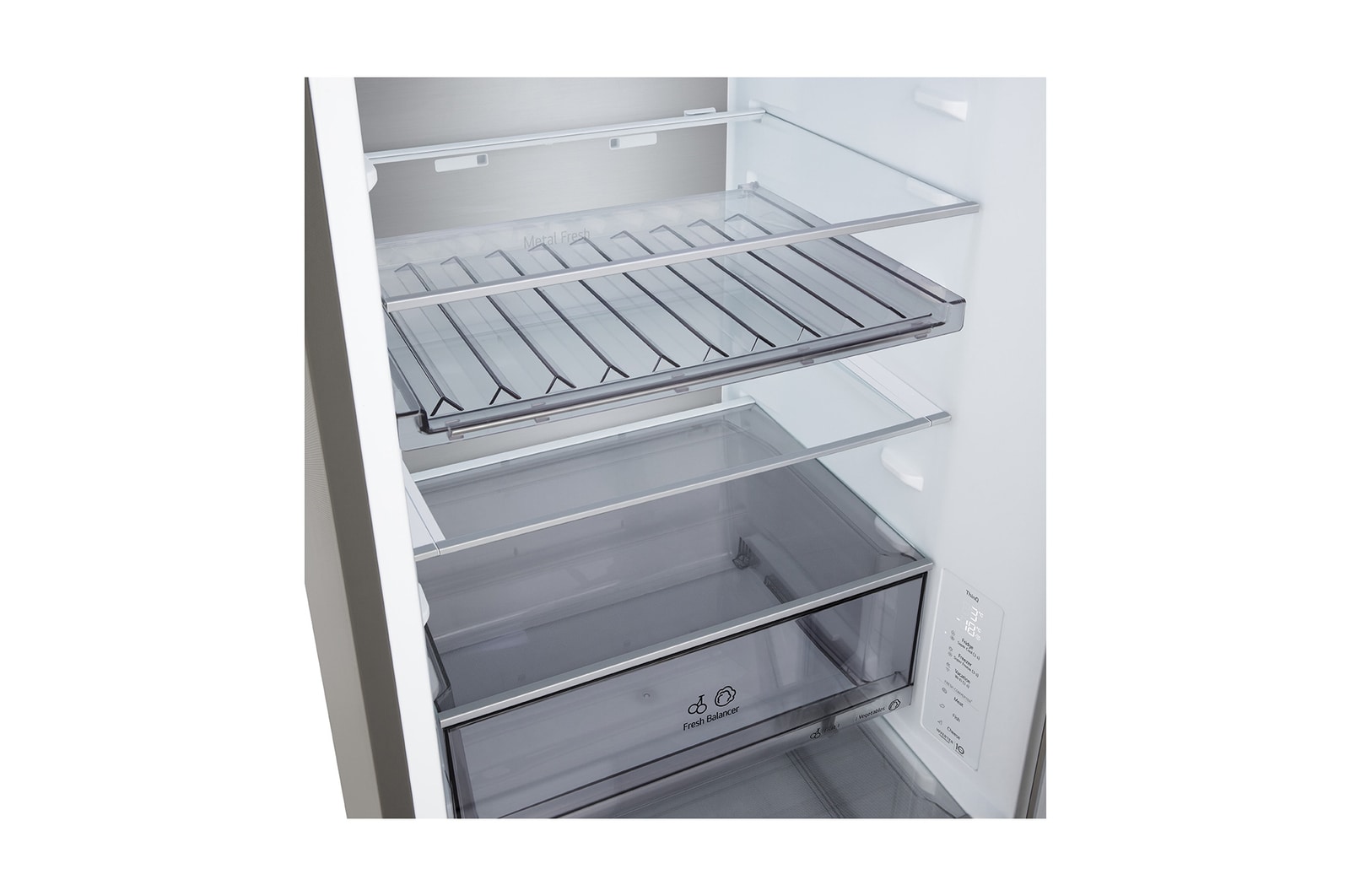 GBBS514CPY hűtőszekrény, Fresh Blancer fiók, közeli nézet