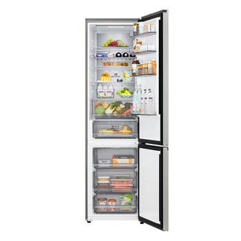 GBBS524CPY elölnézet nyitott ajtóval, sajttal