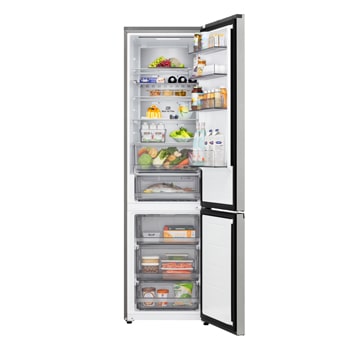 GBBS524CPY elölnézet nyitott ajtóval, hallal