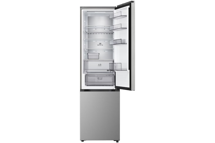 GBBS524CPY elölnézet nyitott felső ajtóval