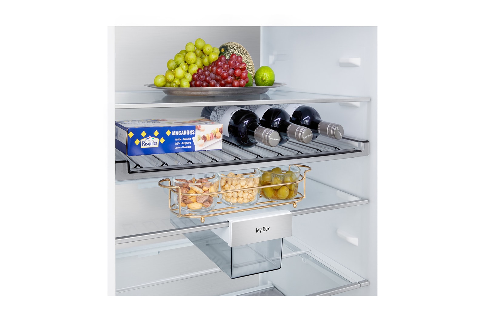 GBBS726AEV Szórt világítás, DoorCooling⁺™ funkcióval
