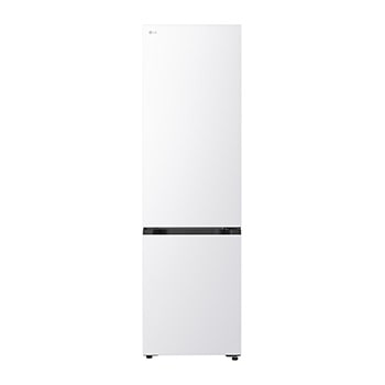 Front view of Alulfagyasztós hűtőszekrény, DoorCooling+™ és ThinQ™ technológia, 375L kapacitás GBBS726CSW