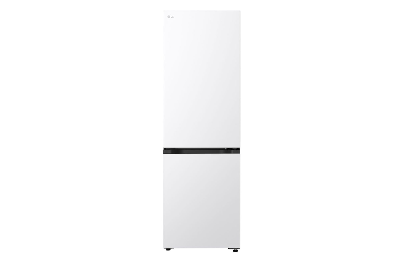 Front view of Alulfagyasztós hűtőszekrény, DoorCooling+™ és ThinQ™ technológia, 333L kapacitás GBBSJ10DSW