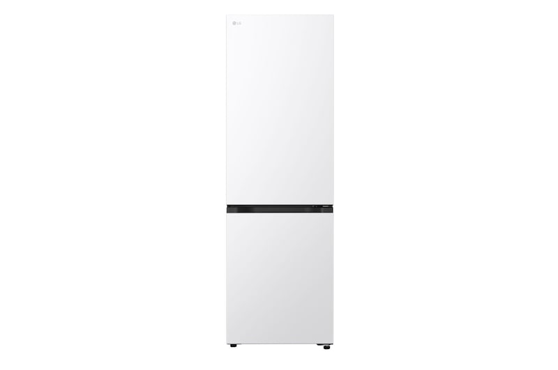 Front view of Alulfagyasztós hűtőszekrény, DoorCooling+™ és ThinQ™ technológia, 333L kapacitás GBBSJ10DSW