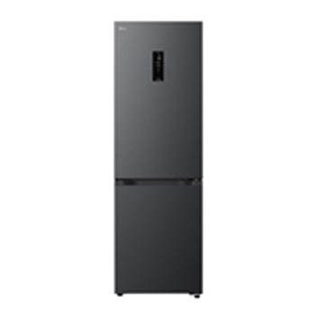 Front view of Alulfagyasztós hűtőszekrény, DoorCooling+™ és ThinQ™ technológia, 333L kapacitás GBBSJ11DEP