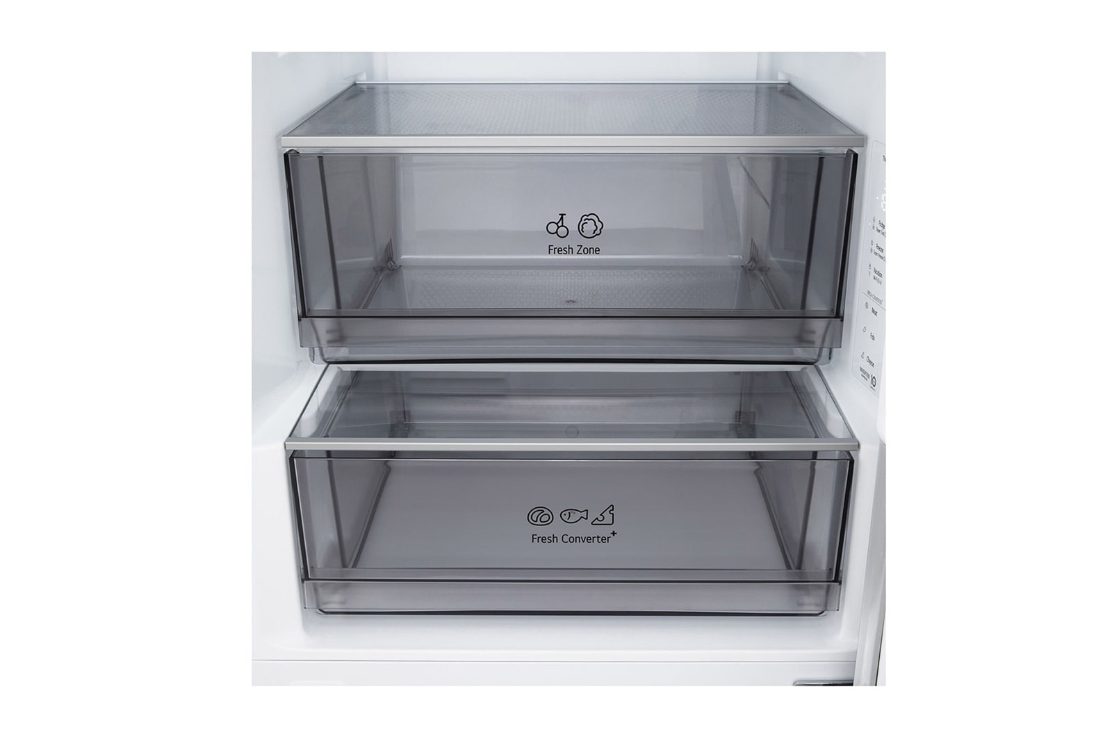 GBBSJ2CCSW Fiókok élelmiszerek nélkül (FRESHConverter+, Fresh Zone)