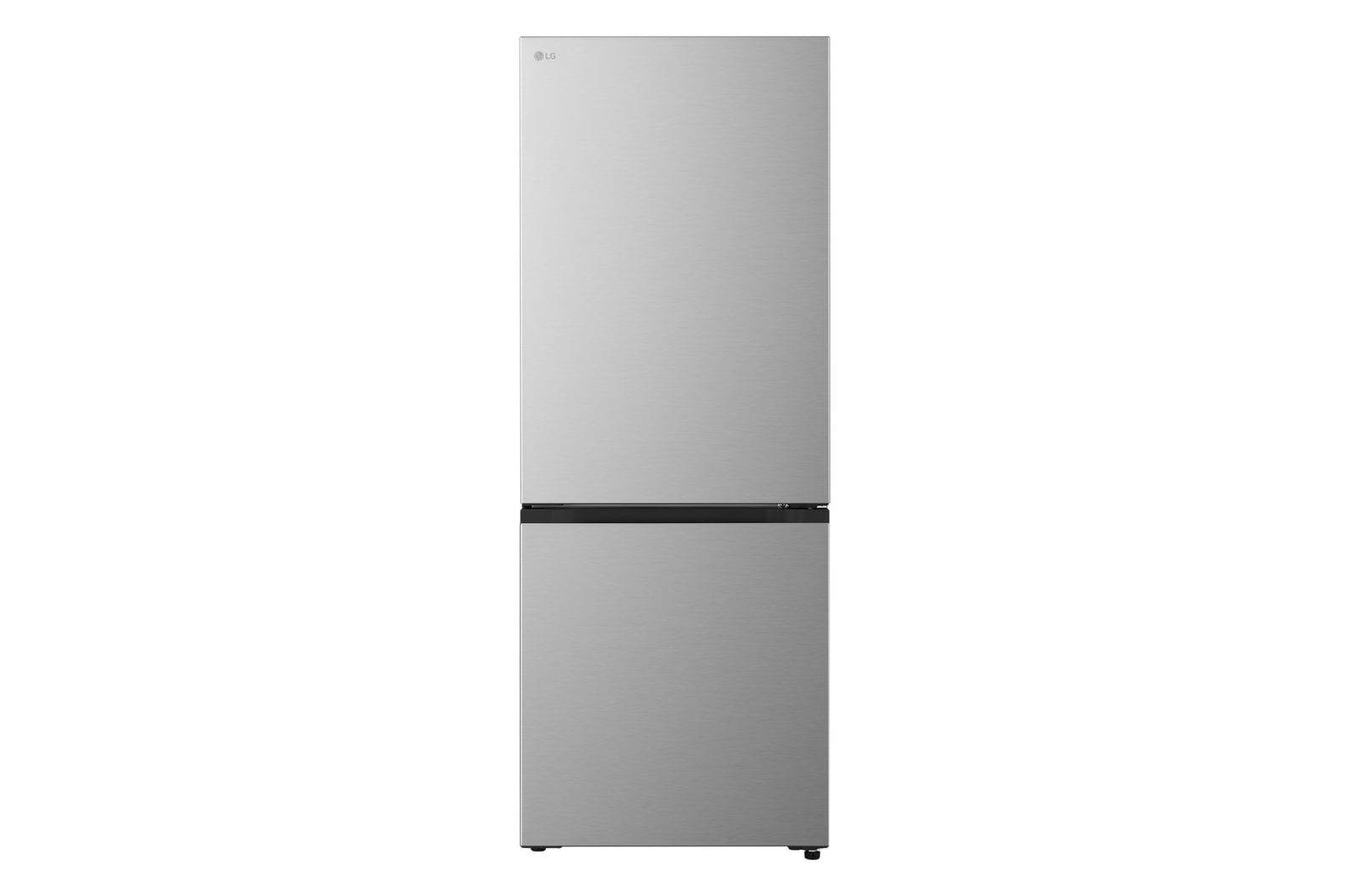 Front view of Alulfagyasztós hűtőszekrény, DoorCooling+™ és ThinQ™ technológia, 412L kapacitás GBBW312DPY
