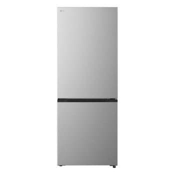 Front view of Alulfagyasztós hűtőszekrény, DoorCooling+™ és ThinQ™ technológia, 412L kapacitás GBBW312DPY